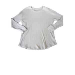 Abercrombie & Fitch Sand Color Waffle knit  Size Large Soft & Cozy